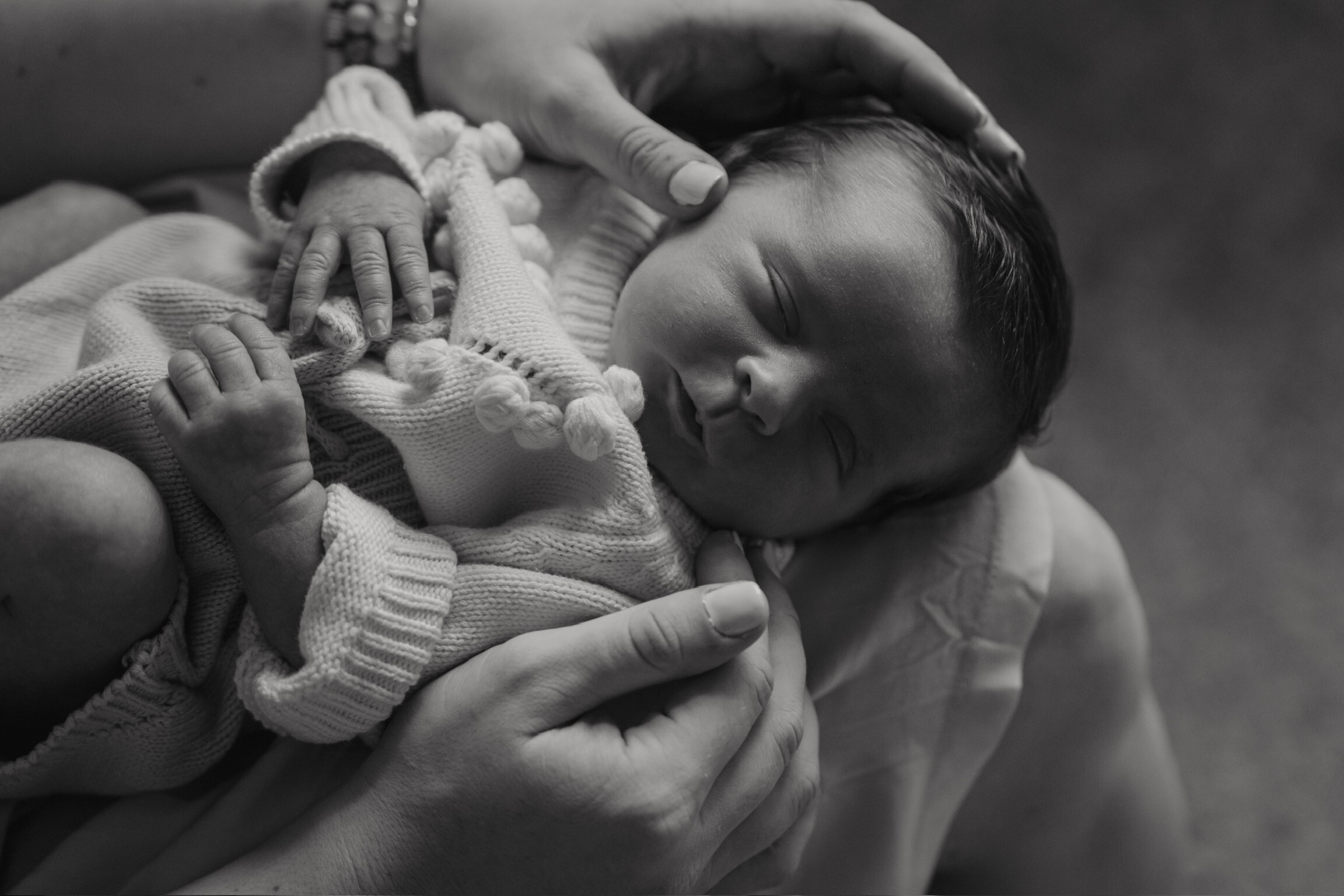 Newborn sleeping